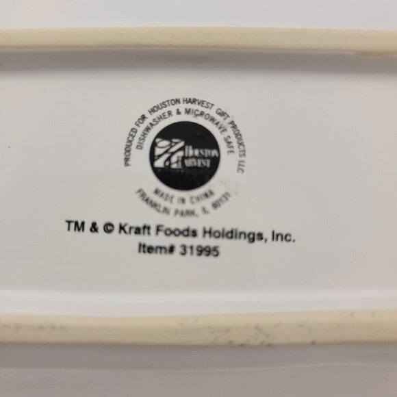 Vintage Oreo Cookies Tray Ceramic Cookie Ice Cream Dessert Dish Kraft 31995 Bowl - Picture 12 of 16